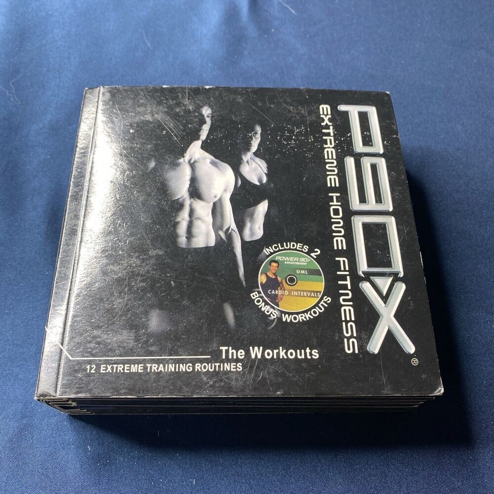 P90X Extreme Home Fitness The Workouts by Tony Horton Complete 12 DVD